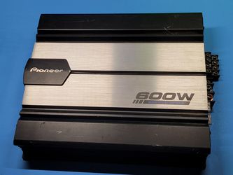 Pioneer 4ch amplifier