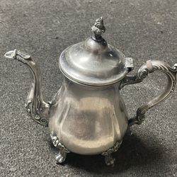 Silver Antique Tea Pot