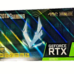 ZOTAC GAMING GeForce RTX 3090 Ti AMP Extreme Holo 24GB GDDR6X Graphics Card