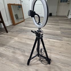 Ubeesize TR50 Ring Light Camera Selfie Tripod $20