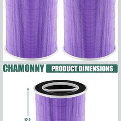 P200S/G200S Filter Replcement, Compatible with P200S/P200 Pro and G200S/G200 Air Purifier, 3-in-1 H13 True HEPA and Pre-Filter, 2 Pack

