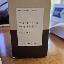 Coffee Whiskey Men's Cologne By Bath & Body Works