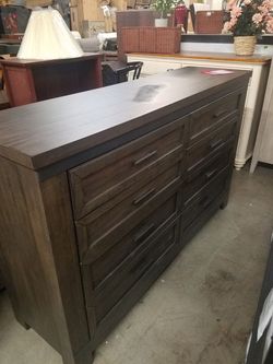Solid wood dresser