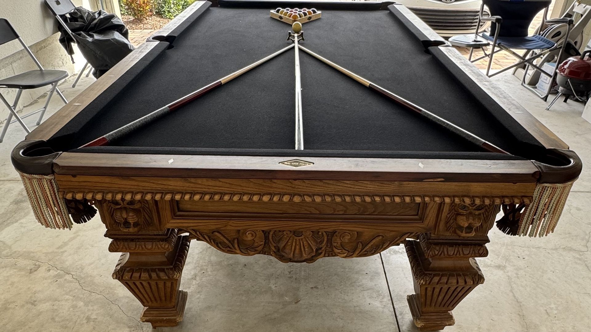 **Rare** Peter Vitalie Co Lord Nelson 9ft Pool Table