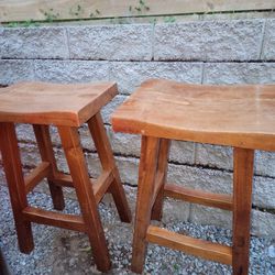 David Smith & Co and company teak Java made bar stools Seattle manufacturer and seller. vintage '90s
