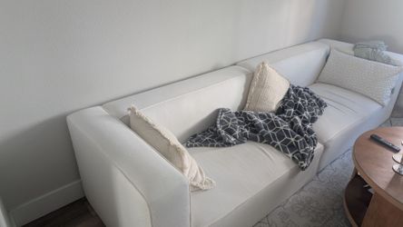Free Safavieh white sofa