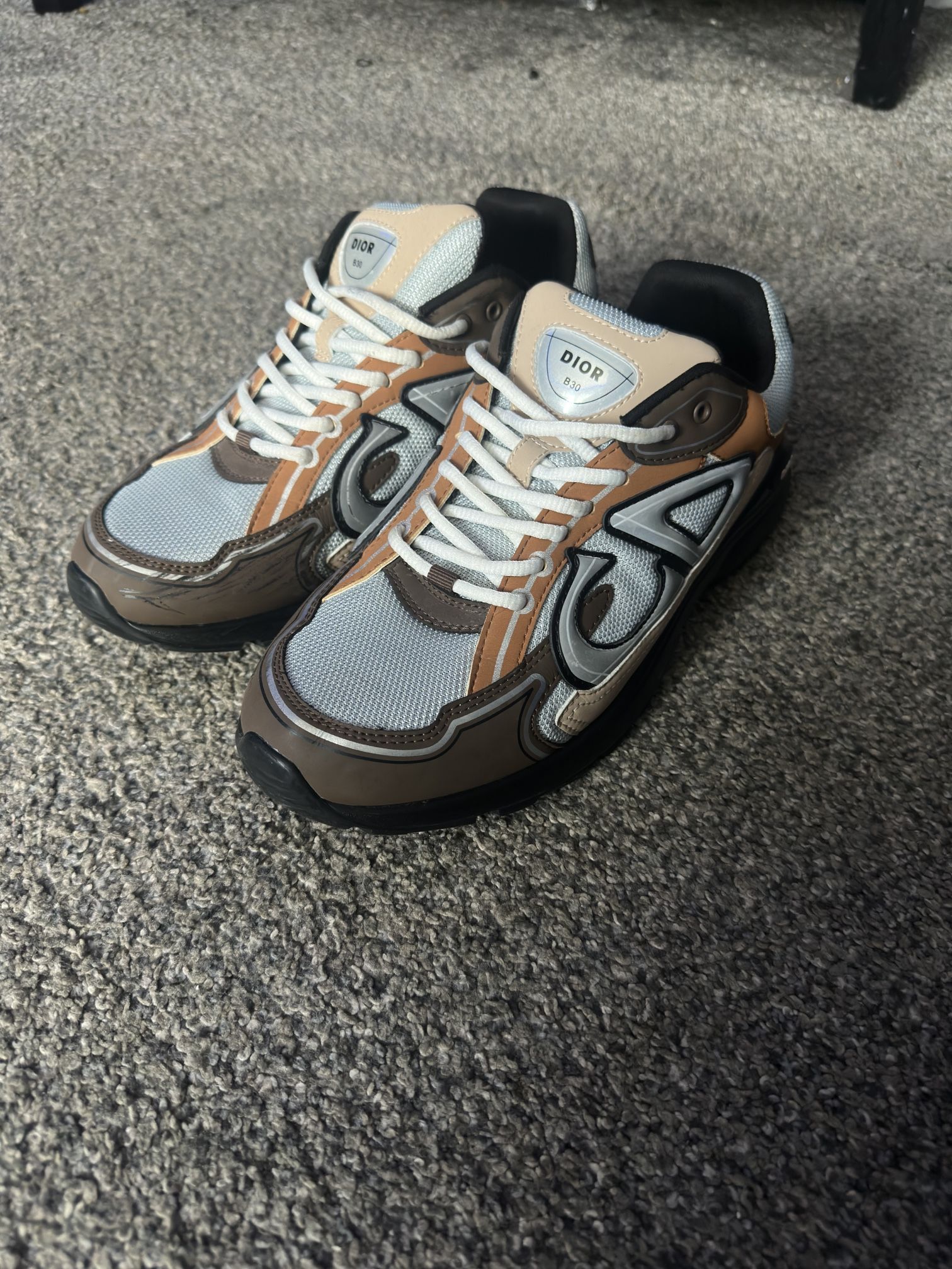 Dior B30 Brown/Beige/Orange