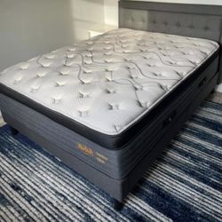 Nolah Queen Mattress, Evolution 15'', Original Cover, Firmness: Luxury Firm 