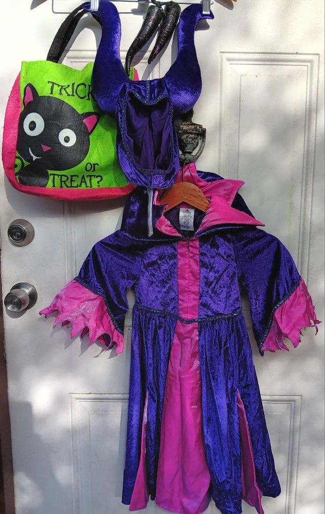 Disney Maleficent Halloween Costume SIZE 3T