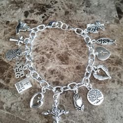 new adjustable adult charms bracelet 