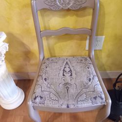 TWO beautiful vintage Chairs  $40