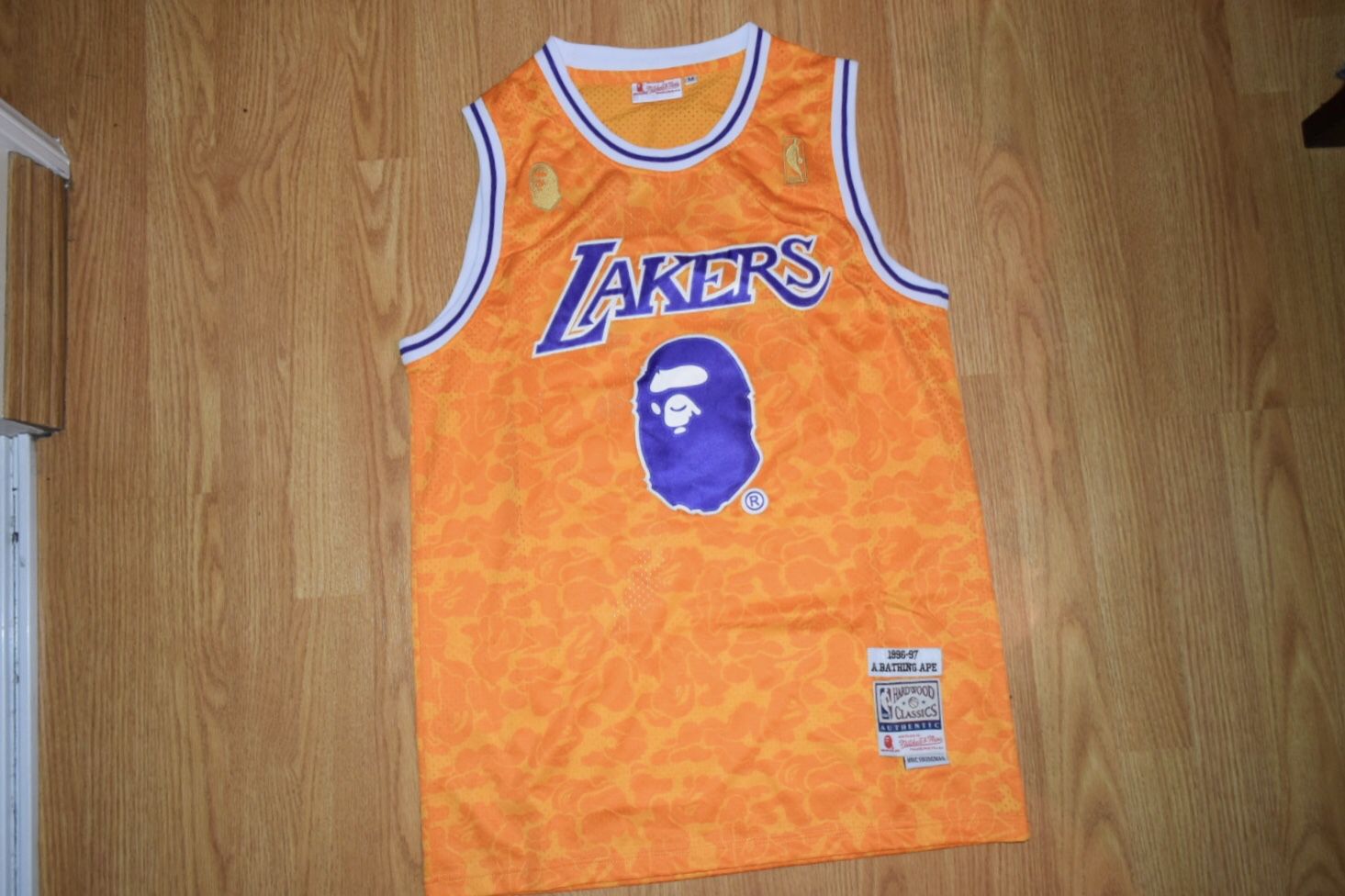 Lakers Bape Collab Jersey