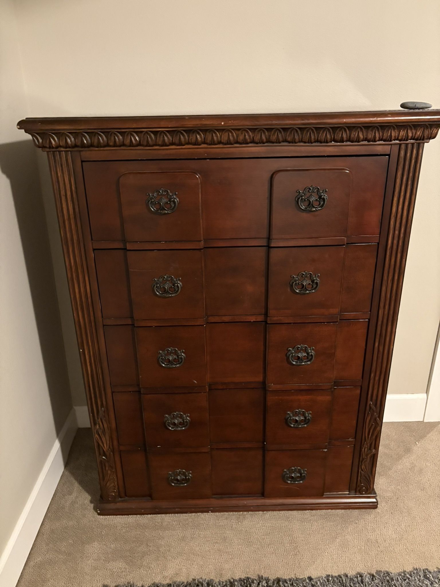 Vintage Wooden Chest of Drawers