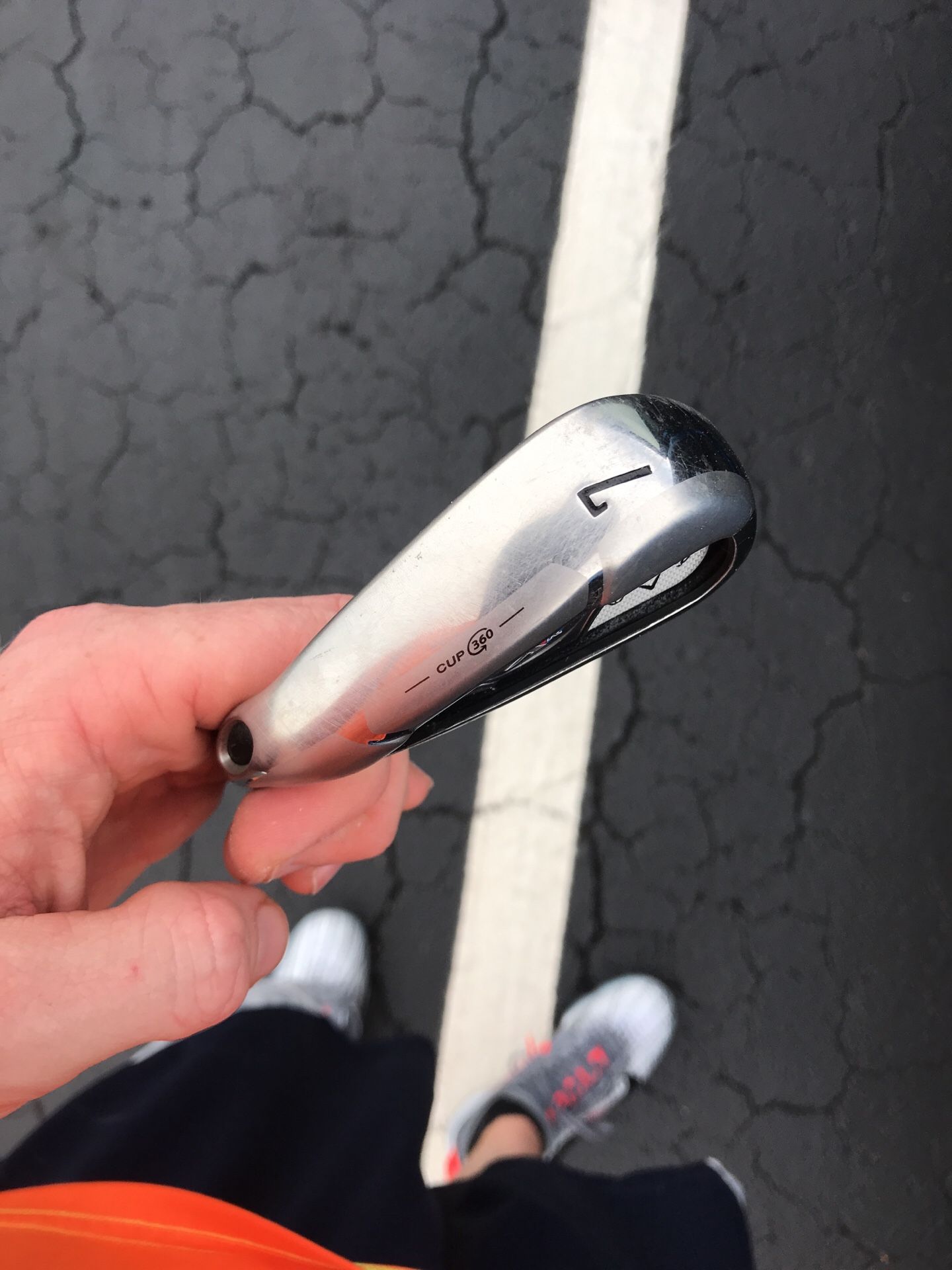 Callaway LH steel Xr 7iron