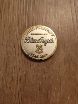 United States Navy Blue Angels 61st Anniversary Commemorative Challenge Coin
