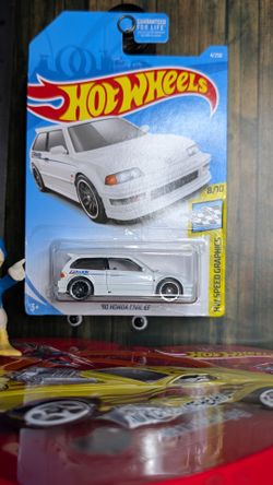 Hot wheels die-cast 90 Honda Civic EF