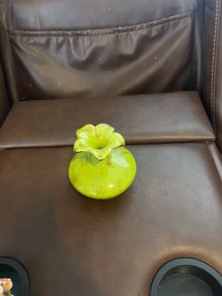 Chinese Apple Green  -Glazed Vase