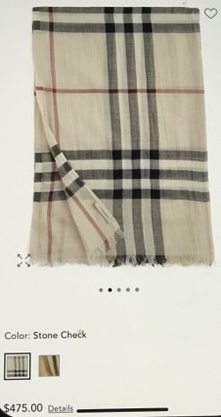 Authentic Vintage Burberry Scarf 