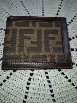 FENDI  ZUCCA  BIFOLD WALLET