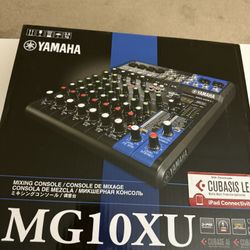 YAMAHA MG10XU 10-Input Stereo Mixer with Effects