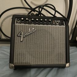 Fender  Frontman 15 With Reverb Works Great 