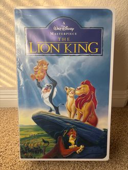VHS The Lion King Blanket