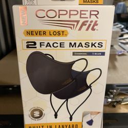 Face mask Copper Fit Never Lost