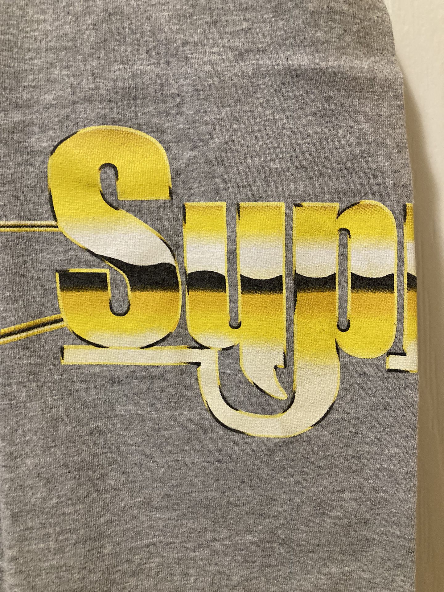 Supreme T Shirt Grey 