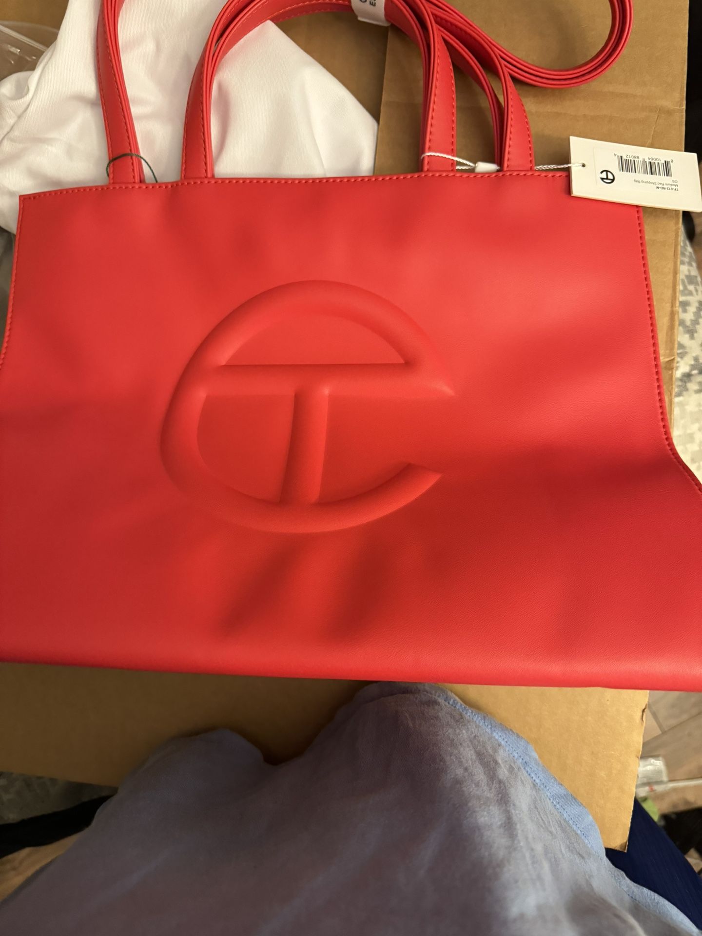 Telfar Red Bag