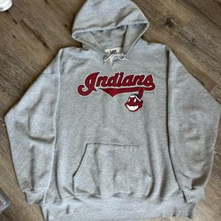 Vintage 1999 Cleveland Indians Lee Sport Hoodie XXL