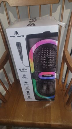Maxpower Bluetooth Party Speaker with Microphone