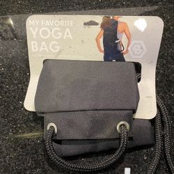 MY FAVORITE YOGA BAG With FLEXIBLE POCKET FITS MOST BOTTLES