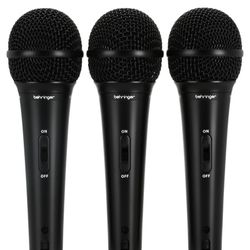 behringer xm1800s (set Of 3 With Travel Case)