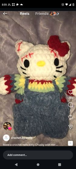 Handmade Crochet Hello Kitty