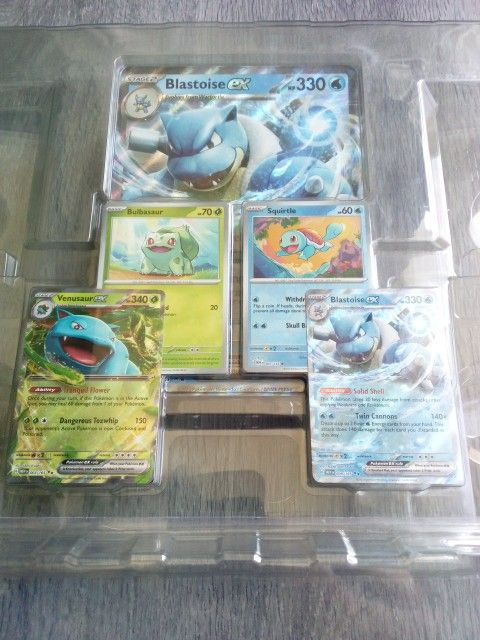 Pokemon Cards Ex Vinasour Ex Blastoise