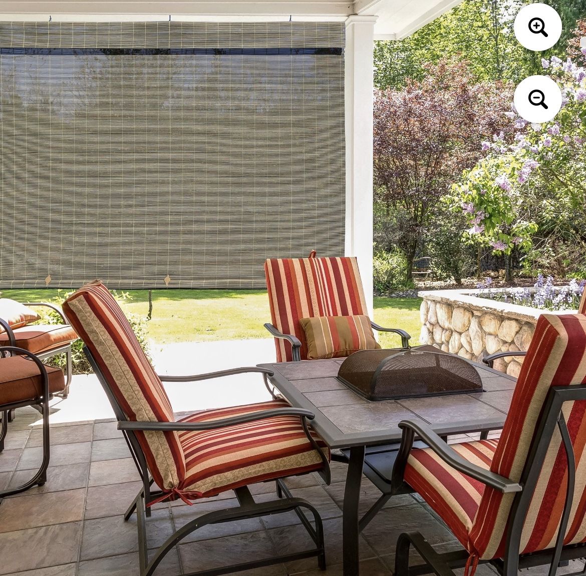 BRAND NEW - 60" x 72" - Radiance Bamboo Blinds, Imperial Cordless Blinds for Windows - Grey