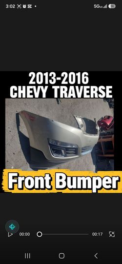 2013/2014/2015 Chevy traverse front bumper cover