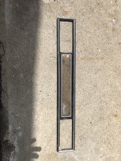1972 Chevrolet Impala Custom Dash Board Script Plate