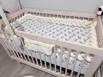 Babyletto Hudson 3-in-1 convertible crib + mattress