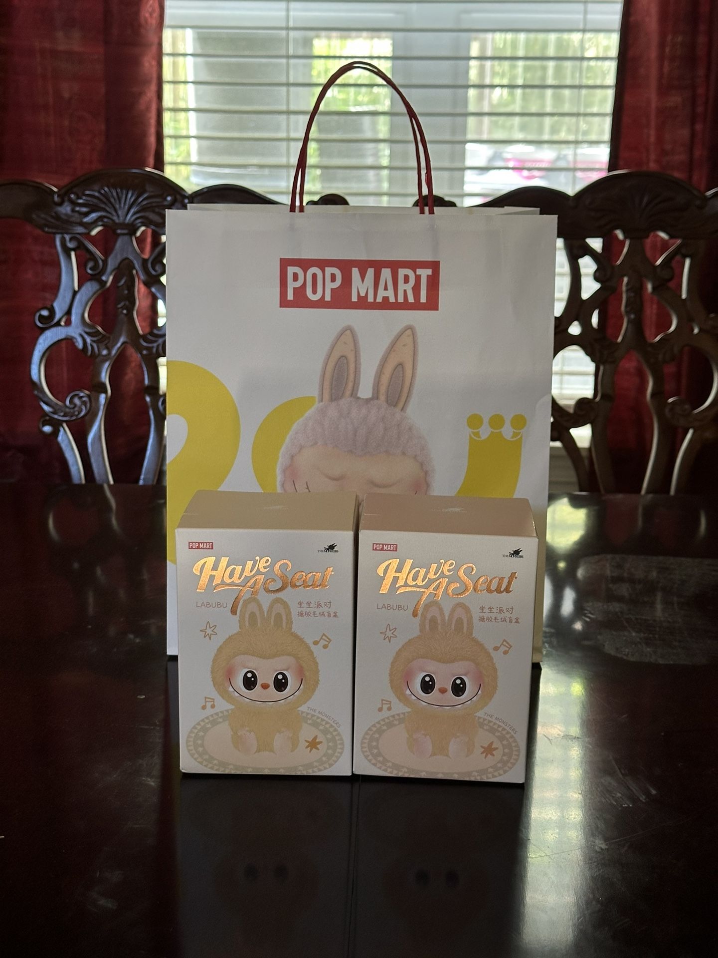 POP MART Labubu Have a Seat Single Box SEALED