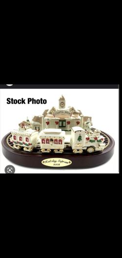 Avon Porcelain Holiday Train