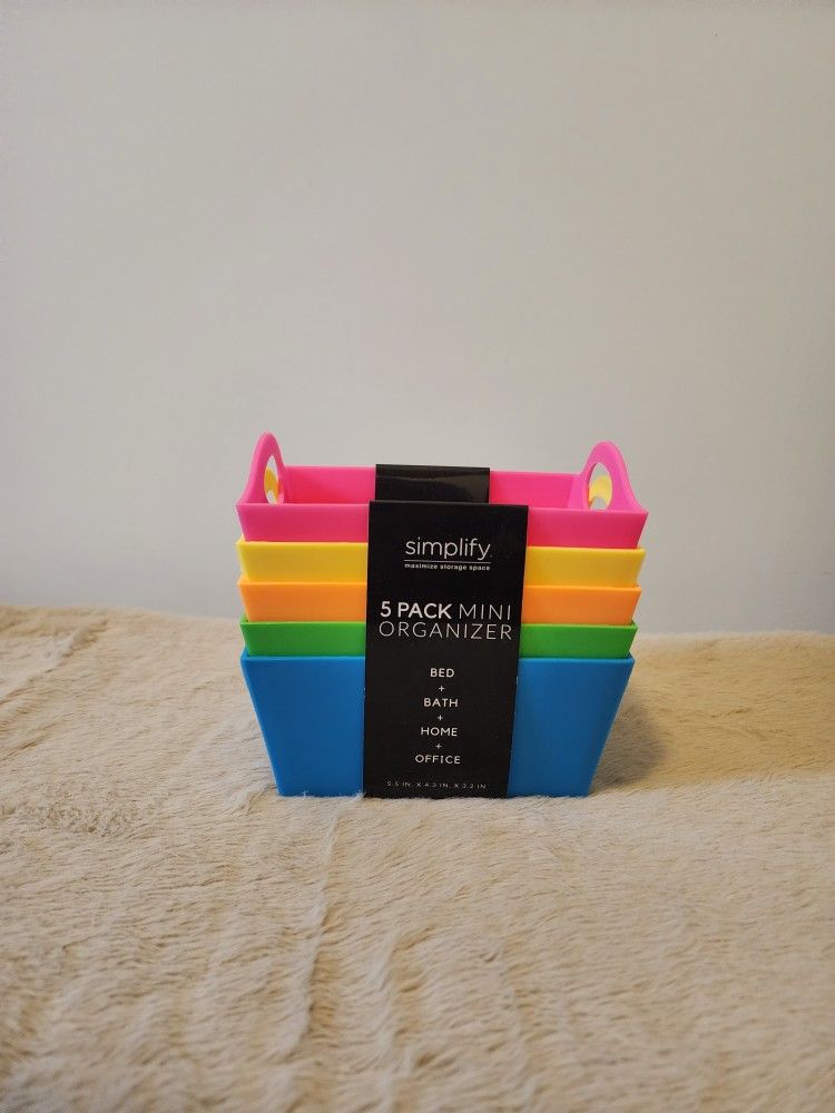 MINI ORGANIZER BINS