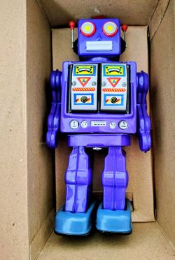 COLLECTOR - NIB - Space Walkman ME-100 Robot by Metal King