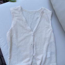 Woven Vest Top- S
