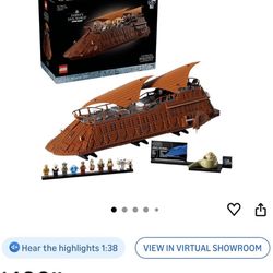 75397 Jabba’s Sail Barge Sealed In Box Lego