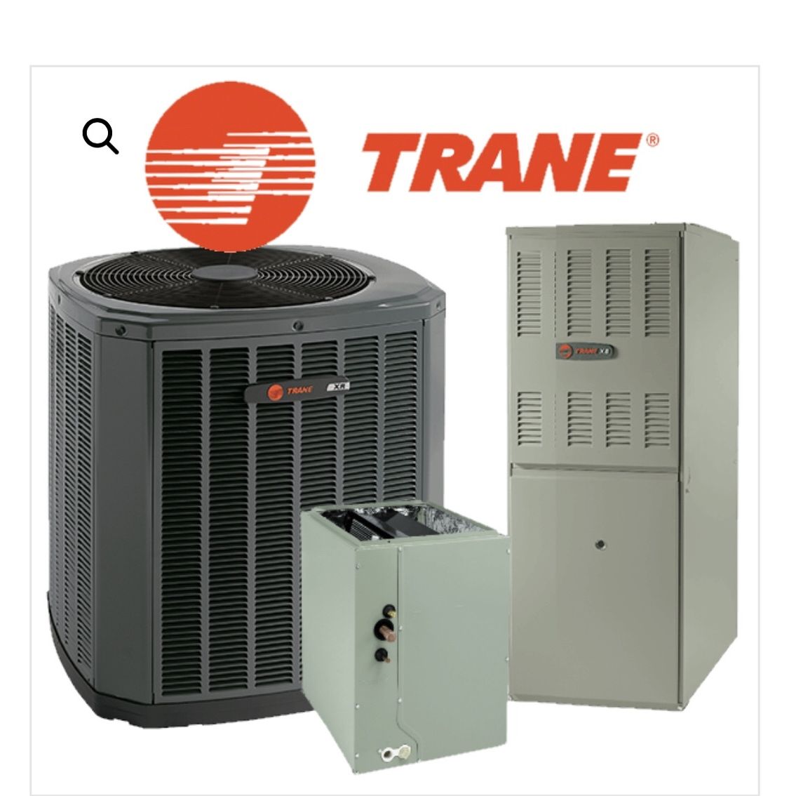 Brand New Trane and Bryant Air Conditioners, Furnace, Evaporators, For Sale.