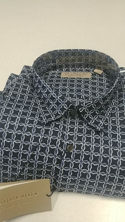 Burberry long sleave dress shirt