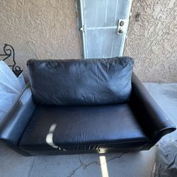 Faux Leather Twin Sofa Sleepers