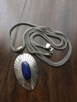 Silver necklace