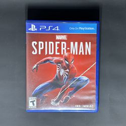 Marvel Spiderman for the Ps4